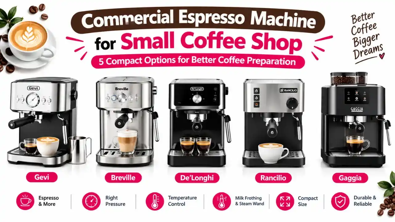 Espresso Machines for Small Coffee