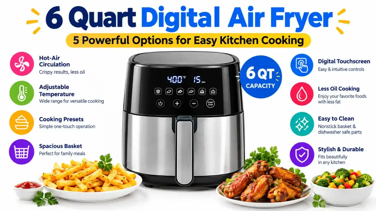 Quart Digital Air Fryer