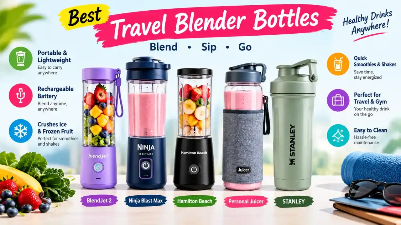 Travel Blender Bottle