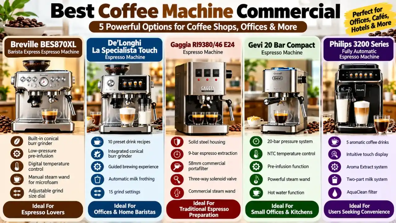 Coffee Machine Commercial